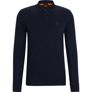 BOSS - Passerby Polo Navy - Slim-fit - Heren Poloshirt Maat XXL