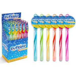 Bellenblaas Uitdeelcadeaus 24pcs - Uitdeelcadeautjes Traktaties - Bellenblaas Uitdeelcadeaus - Traktatie Bellenblaas voor Kinderfeestjes - 6 Kleuren