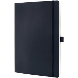 Sigel - notitieboek - Conceptum Pure - A4 - softcover - zwart - 194 pagina's - 80 grams - ruit - SI-CO310