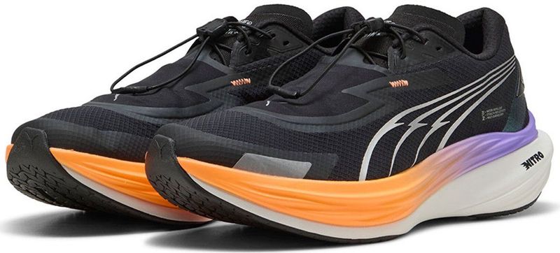 Puma - Deviate Nitro 3 Wtr+ - Hardloopschoenen - Zwart