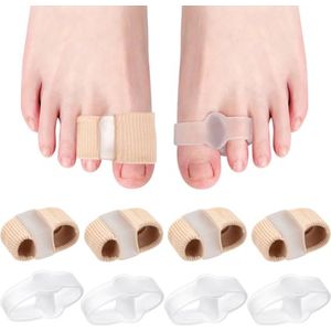 Teenscheiders voor Correctie van Tenen - 8 Stuks Zachte Gel Teenverdeler