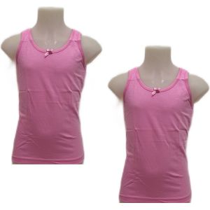 Embrator Meisjes Hemdjes 2-stuks roze maat 128/134