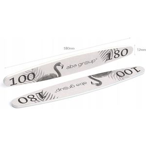 Dubbelzijdige nagelvijl 100/180 - Professioneel gebruik - 1 stuk