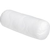 Sleepling - Comfort 190019 - Bolster Kussen - Wit - 100% Microvezel, Wasbaar tot 60 Graden