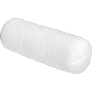 Sleepling - Comfort 190019 - Bolster Kussen - Wit - 100% Microvezel, Wasbaar tot 60 Graden