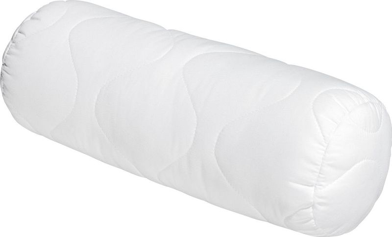 Sleepling - Comfort 190019 - Bolster Kussen - Wit - 100% Microvezel, Wasbaar tot 60 Graden