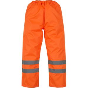 Yoko Ademende regenbroek Hi-Vis Soft Flex YHVS451 - Hi Vis Orange - XL
