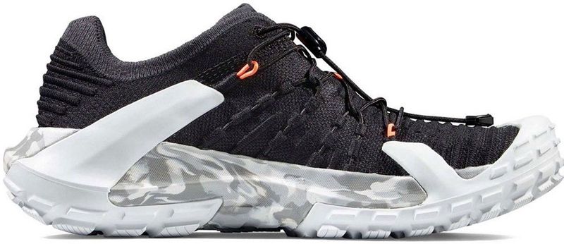 Mammut Hueco Knit II Low instap- en wandelschoenen voor dames, Zwart L Ice Gray, 36 EU