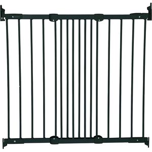 Flexibel Baby Beschermrooster voor Deuren en Trappen - 67-105,5 cm - Zwart