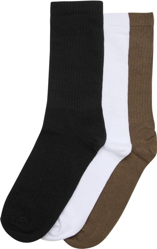 Urban Classics - Daily Socks - Multicolours - 3-Pack - Basissokken
