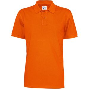 Cottover POLO PIQUE MAN - GOTS GECERTIFICEERD 141006 - Oranje - 3XL
