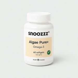 Snoozzz Vegan Algenolie – Omega 3 - 400 mg DHA - 60 Plantaardige Capsules