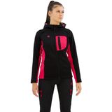 Izas - Equus W - Fleecejack - Zwart - Met Kap