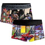 Muchachomalo - Heren 2-pack - Trunks - Rood - Redridinghood Hansel