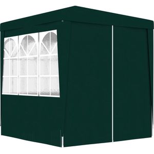 vidaXL-Partytent-met-zijwanden-professioneel-90-g/m²-2x2-m-groen