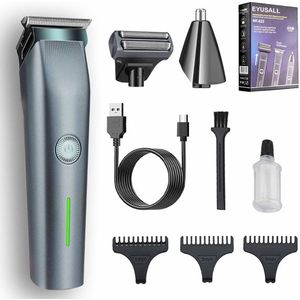 Elektrisch Scheerapparaat -baardtrimmer - tondeuse mannen - Scheren - Wet & Dry - 2 uur gebruikstijd