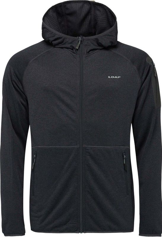Loap - Moher - Technisch Sweatshirt - Grijs - Met Capuchon - Sneldrogend