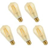 Spectrum - LED Lamp - Warm Wit - E27 - 2W - 240 Lumen - 2400K - 5 Stuks