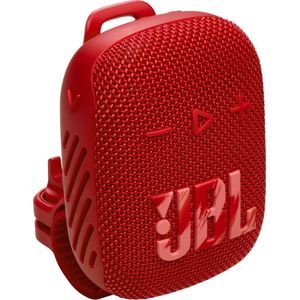 JBL Wind 3S - Draagbare Mini Bluetooth Speaker - Waterdicht - met gratis Handlebar-mount - Rood