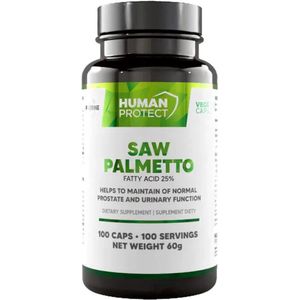 Human Protect - Saw Palmetto - 100 caps - 100 doseringen