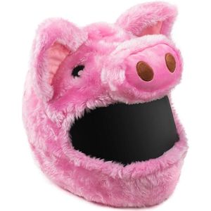 Varken helmhoes - Motor - Scooter - Fiets - Universeel - Accessoire - Grappige hoes