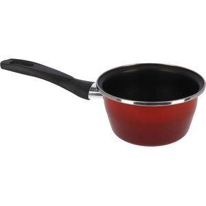 Gerimport Steelpan Rosso 32,5 X 16,5 X 10 Cm Rvs Rood/zwart