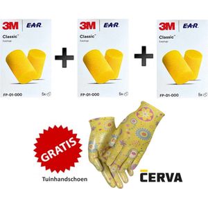 Set à 15 paar Herriestoppers - Oordoppen - Voor een goede nachtrust - slapen - snurken