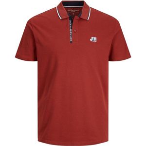 Jack & Jones poloshirt korte mouw rood