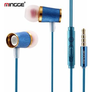 M21 High Bass In-Ear Oordopjes met 3.5mm Jack Oortjes vooriPhone / Samsung Galaxy / Huawei - blauw