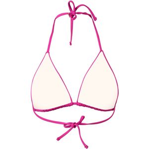 Brunotti Novalee Dames Slider Triangel Bikini Top - Mix & Match - Roze - 38