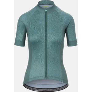 Giro Women's Chrono Sport Fietsshirt Grey Green Pounce XL