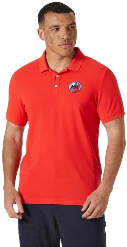 Helly Hansen - HP Race 2.0 - Korte Mouw Poloshirt - Rood - Oranje