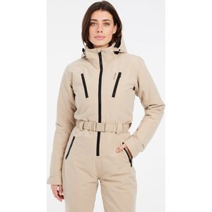 Protest Prtsaga – Skipak Dames – Waterafstotende afwerking – Waterkolom 10K – Afneembare capuchon – Bamboobeige