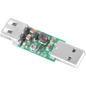 Boost Converter Module, USB naar USB 5 V naar 6-15 V Instelbare uitgangsspanning Step-up Board DC-DC Step-up Boost Converter Module