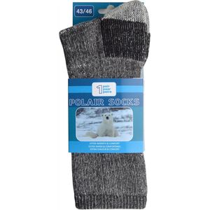 Heren Wollen Polar Sokken - Maat 39/42