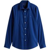 Tommy Hilfiger - Dobby Structuur Rf S Shirt - Preppy Navy - Streetwear
