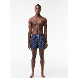 Lacoste Swimming trunks all over print - navy blue multico