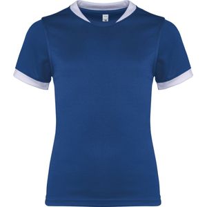 PROACT® Kinder rugbyshirt met korte mouwen PA4028 - Dark Royal Blue - 4/6 years (4/6 ans)