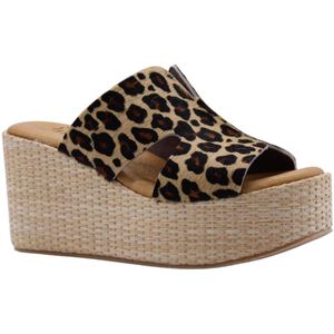 E Mia - Schoenen - Leopard Print - Vrouwen - Maat 40 -