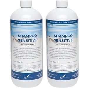 Shampoo Sensitive Care - 1 liter - 2 Stuks - Voordeelverpakking - Haarverzorging