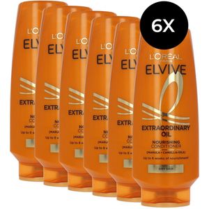 L'Oréal Elvive Extraordinary Oil Nourishing Conditioner - 6 x 300 ml