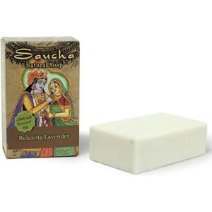 Saucha zeep, Relaxing Lavender, Prabhuji's Gifts, 100% natuurlijk, vegan