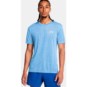 Under Armour - Launch Camo - T-shirt - Groen - Gebreid