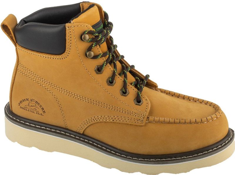 Skechers - KADMIEL JOHN DEERE - Veterlaarzen - Lichtbruin - Met John Deere Collaboration
