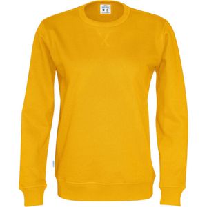 Cottover SWEATER CREW NECK UNISEX - GOTS GECERTIFICEERD 141003 - Geel - XS