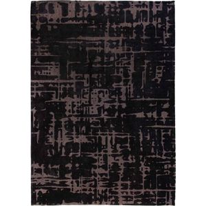 Vloerkleed Louis de Poortere Structures Baobab 9200 Black Water Vloerkleed - 140x200  -  -  Tapijt -  -