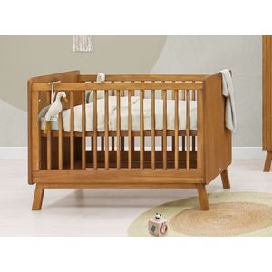 Bopita Senna Babybed - Rose / Wood - 60 x 120 cm