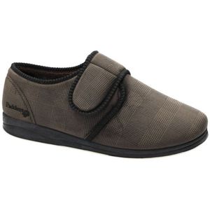 Padders -Heren - taupe donker - pantoffels & slippers - maat 41