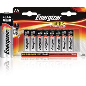 Energizer Alkaline Batterij AA 1.5 V Max 12-Blister