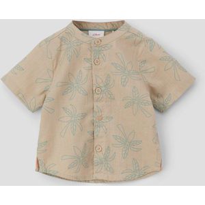 Shirt - Gedessineerd - Katoen - Korte Mouwen